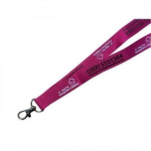 Flat Polyester Lanyard