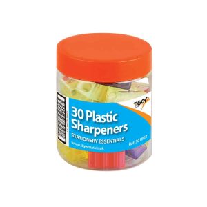 Plastic Pencil Sharpeners in Tub