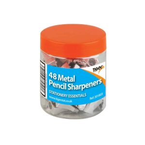 Metal Pencil Sharpeners in Tub