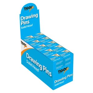 Solid Head Drawing Pins (50)