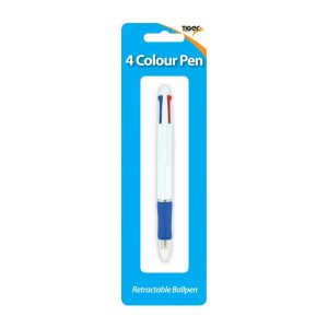 Blister Carded 4 Colour Ballpen