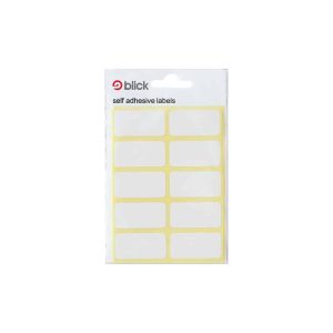 19x38mm White Labels