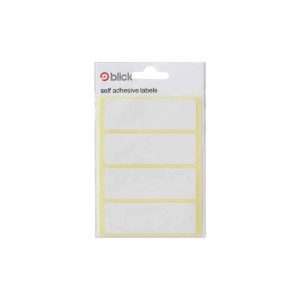 25x75mm White Labels