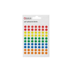 8mm Coloured Labels