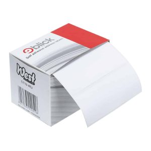 Blick 250 Self Adhesive Address Labels, White, 36x89mm