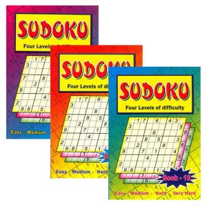 A5 Sudoku Book, 144 Pages